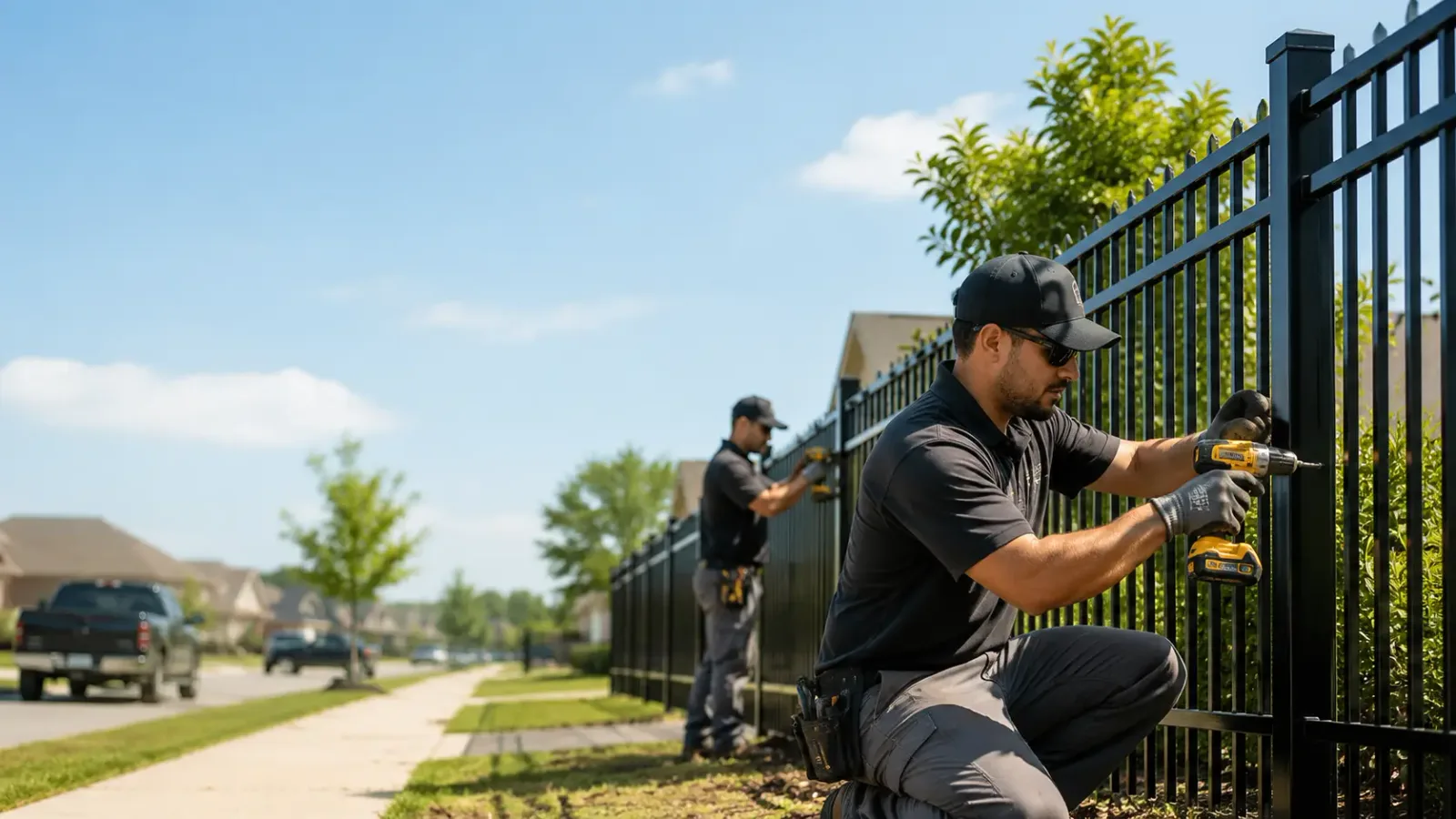 Metal Fence Installation in Salem, WI